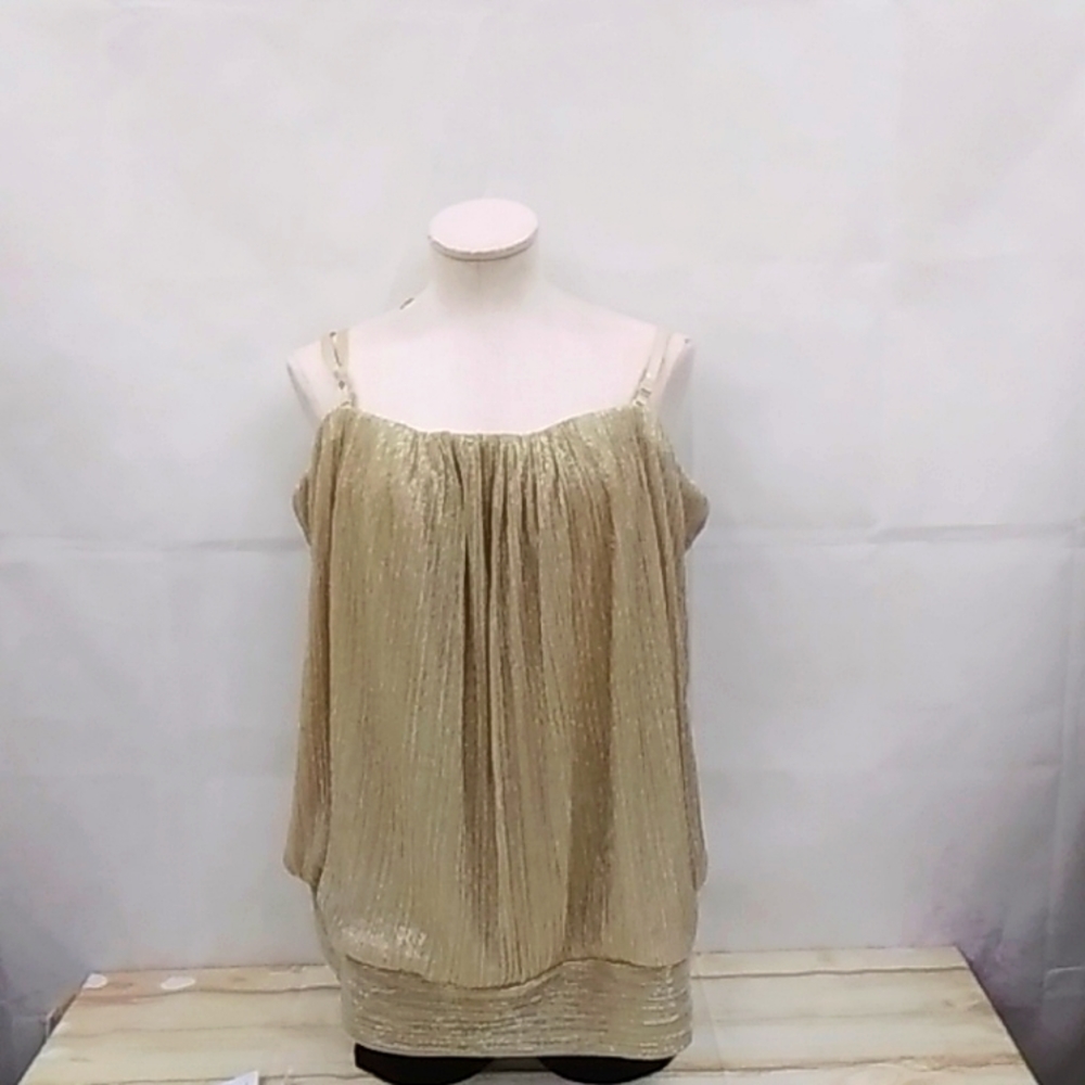 Lanebryant Gold Tank Top 5176P